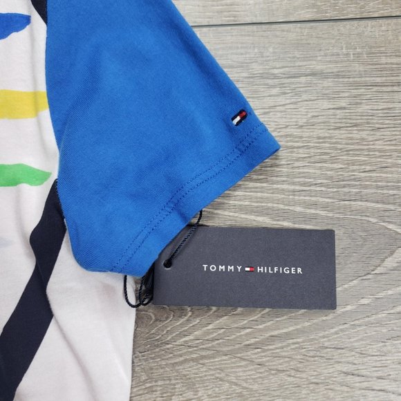 TOMMY HILFIGER WOMEN GRAPHIC FLAG SIZE MEDIUM - Picture 8 of 11